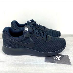 NEW Nike Tanjun Black Training Running Shoes